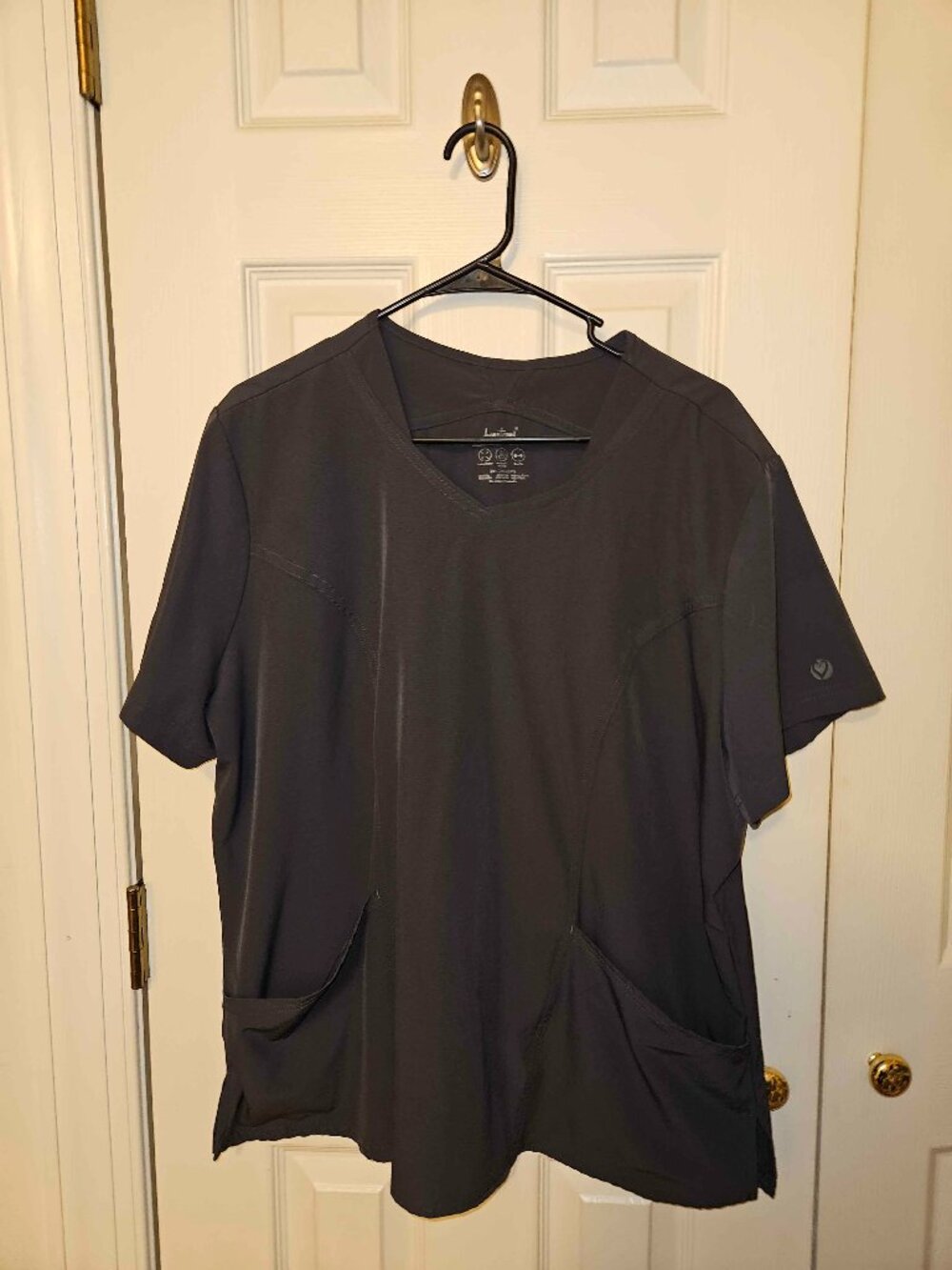 Grey Scrub Set Plus Size